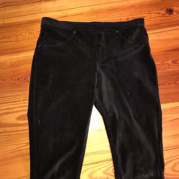 Hue black corduroy legging /pant - Picture 1 of 4